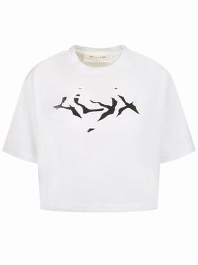 1017 ALYX 9SM Crewneck Cropped T-Shirt