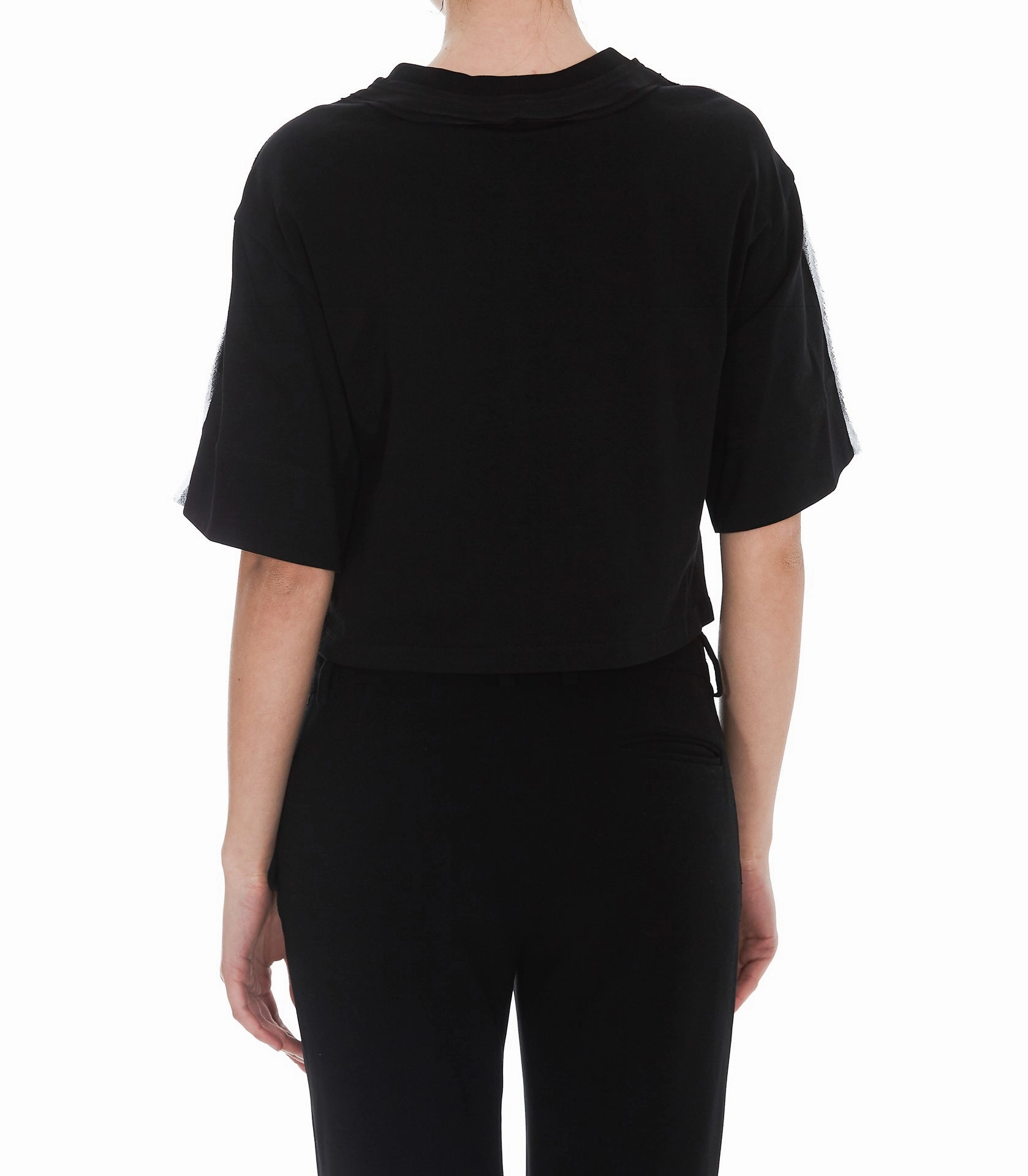 3.1 Phillip Lim Embellished Detail Cropped T-Shirt