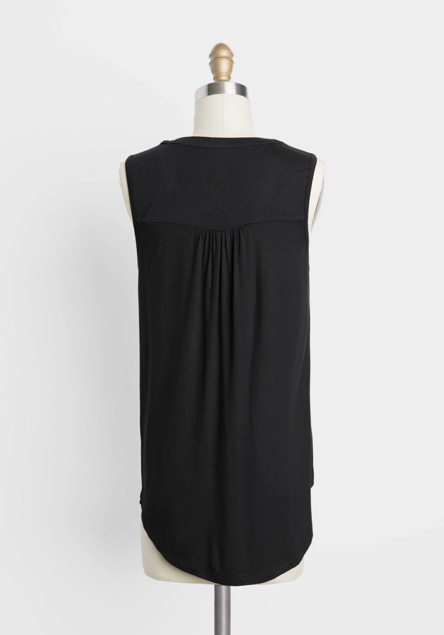 A Welcome Change Sleeveless Top