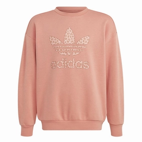 adidas - Girls' (Junior) Animal Graphic Print BF Crewneck Sweatshirt (IJ0745)