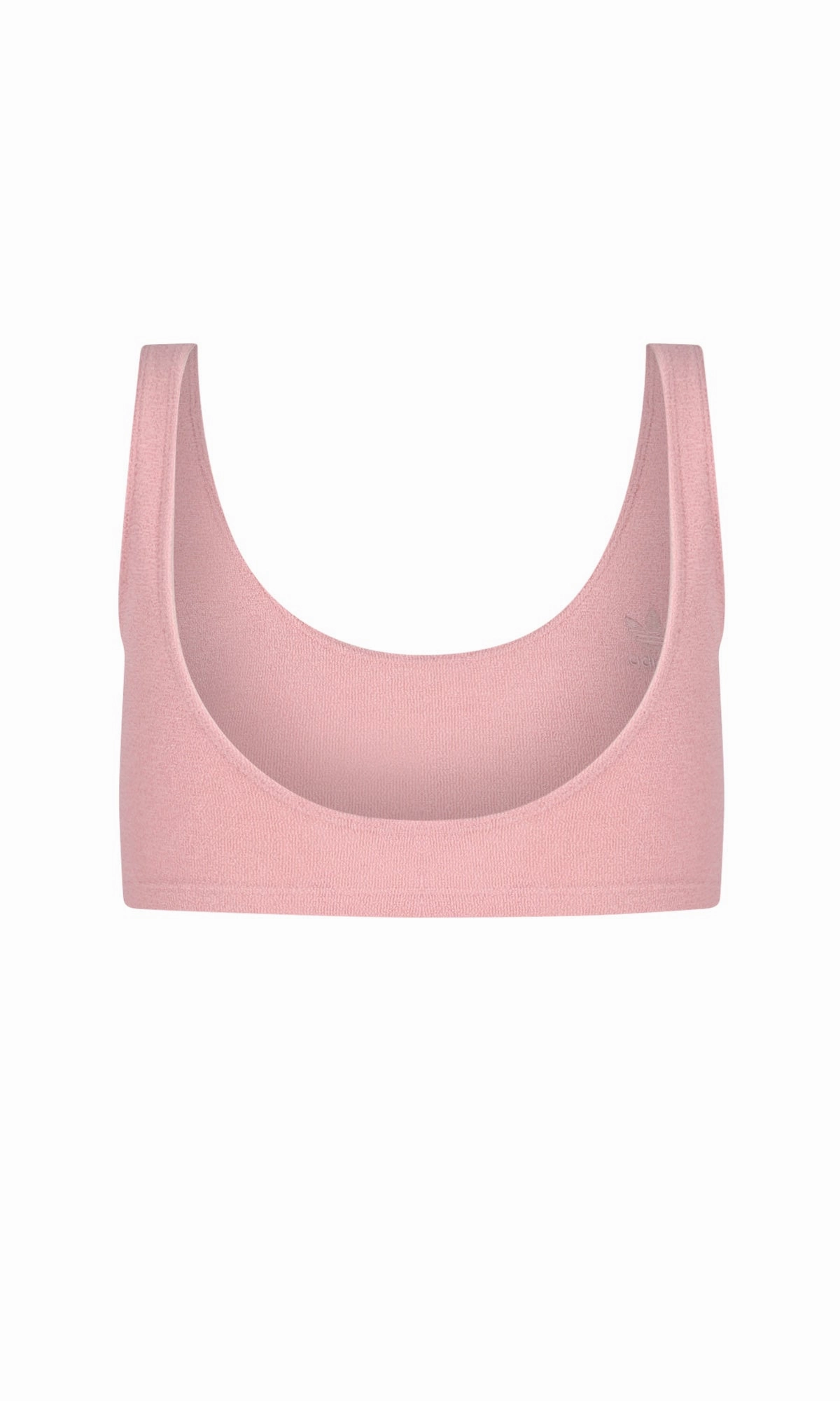 Adidas Originals Logo Embroidered  Cropped Top