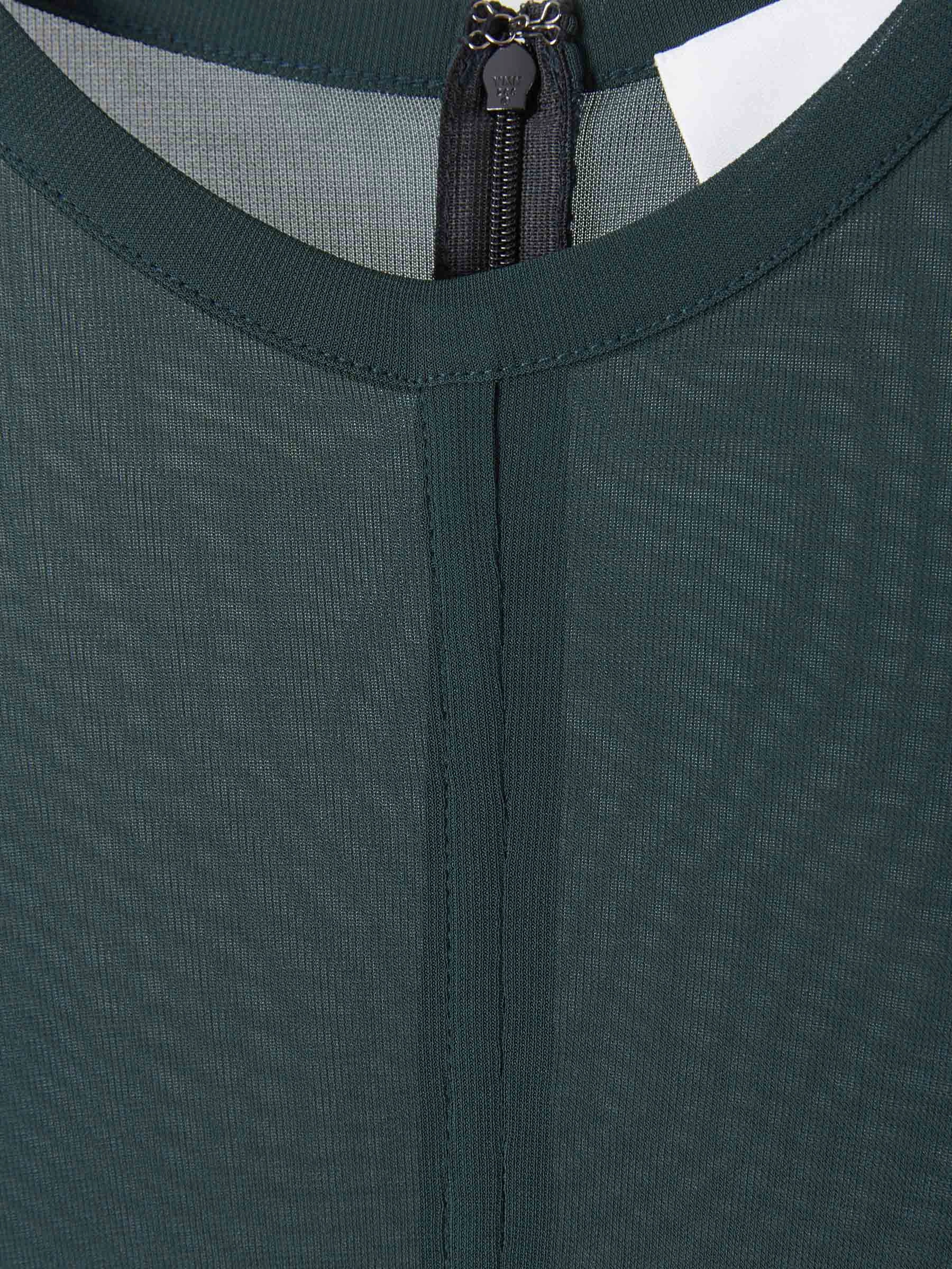 AMI Bell-Cuff Cropped Top