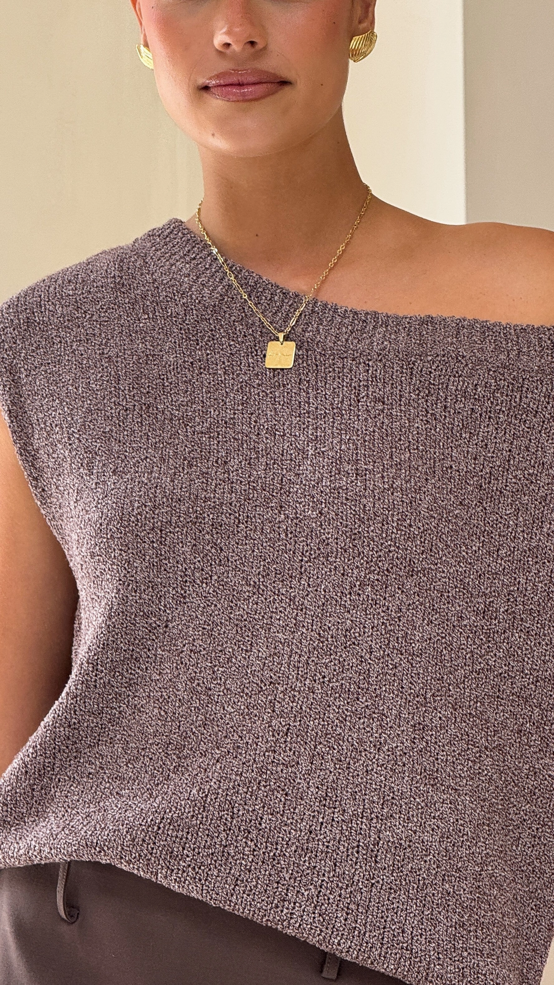 Amiri Top - Mocha