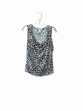 Animal Print Top Sleeveless By White House Black Market, Size: M