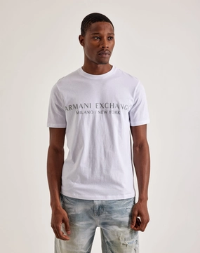 Armani Exchange Milano Logo Tee