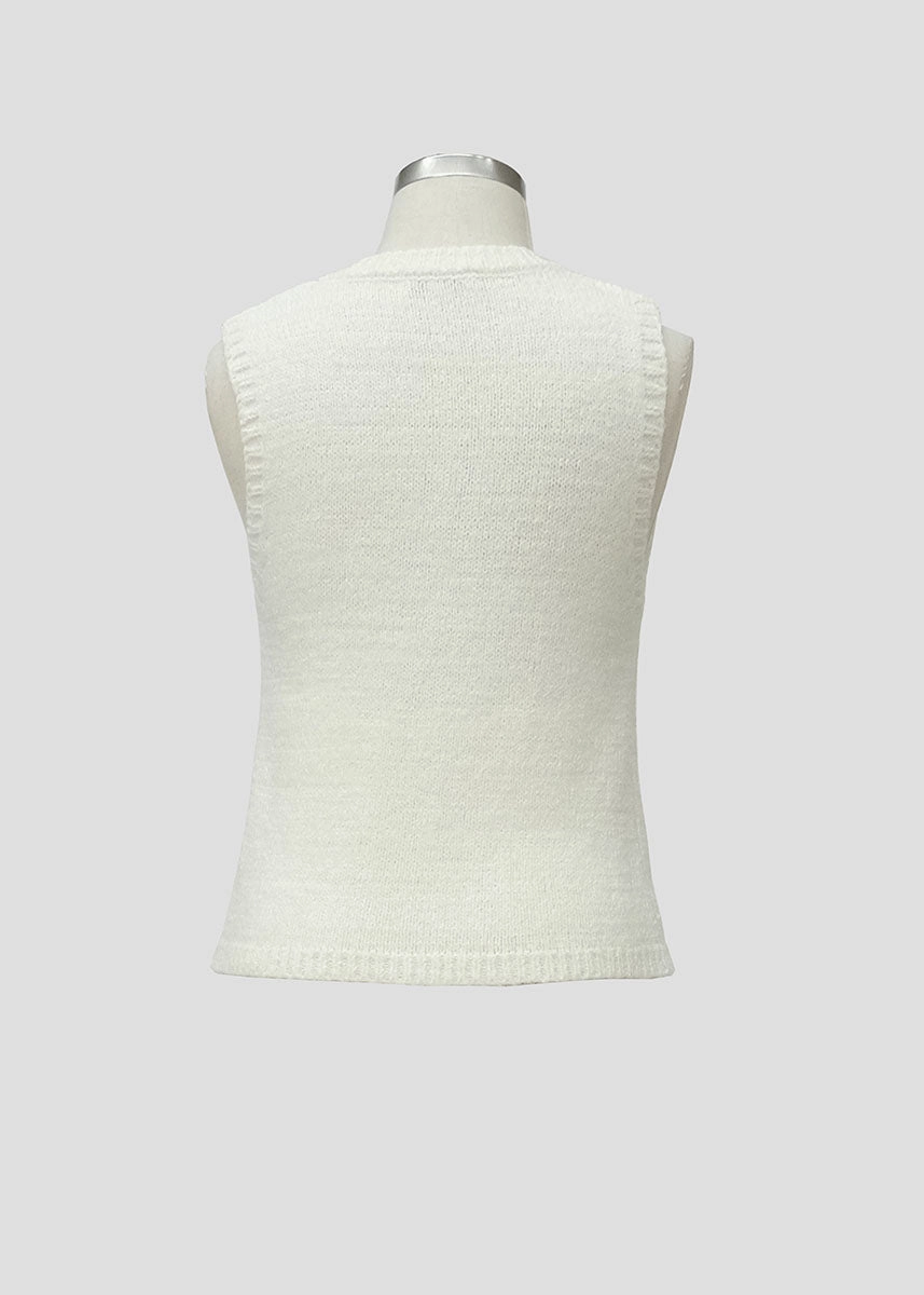 Camden Knit Tank - Ivory