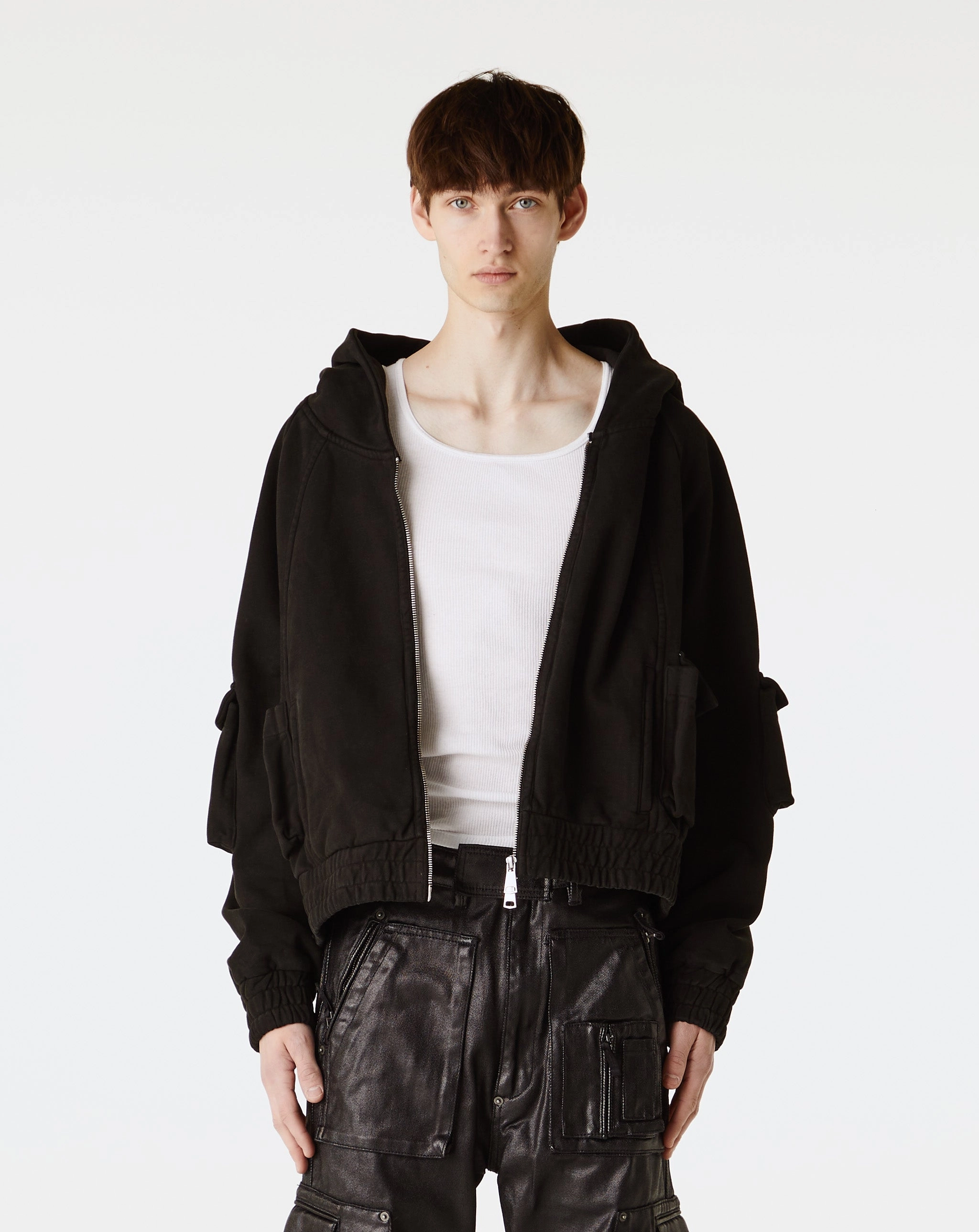 Cargo Zip Up Hoodie