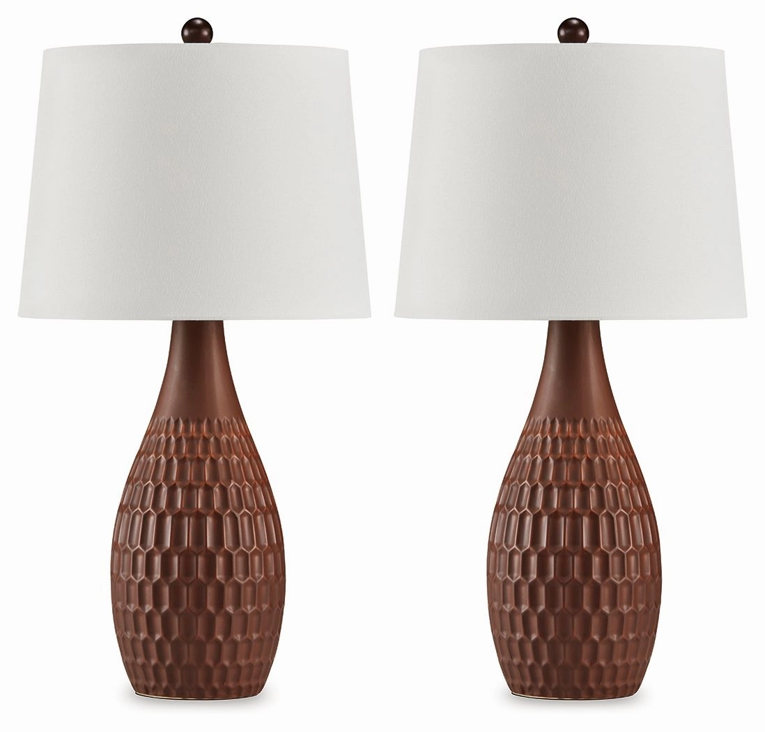 Cartford Brown Ceramic Table Lamp