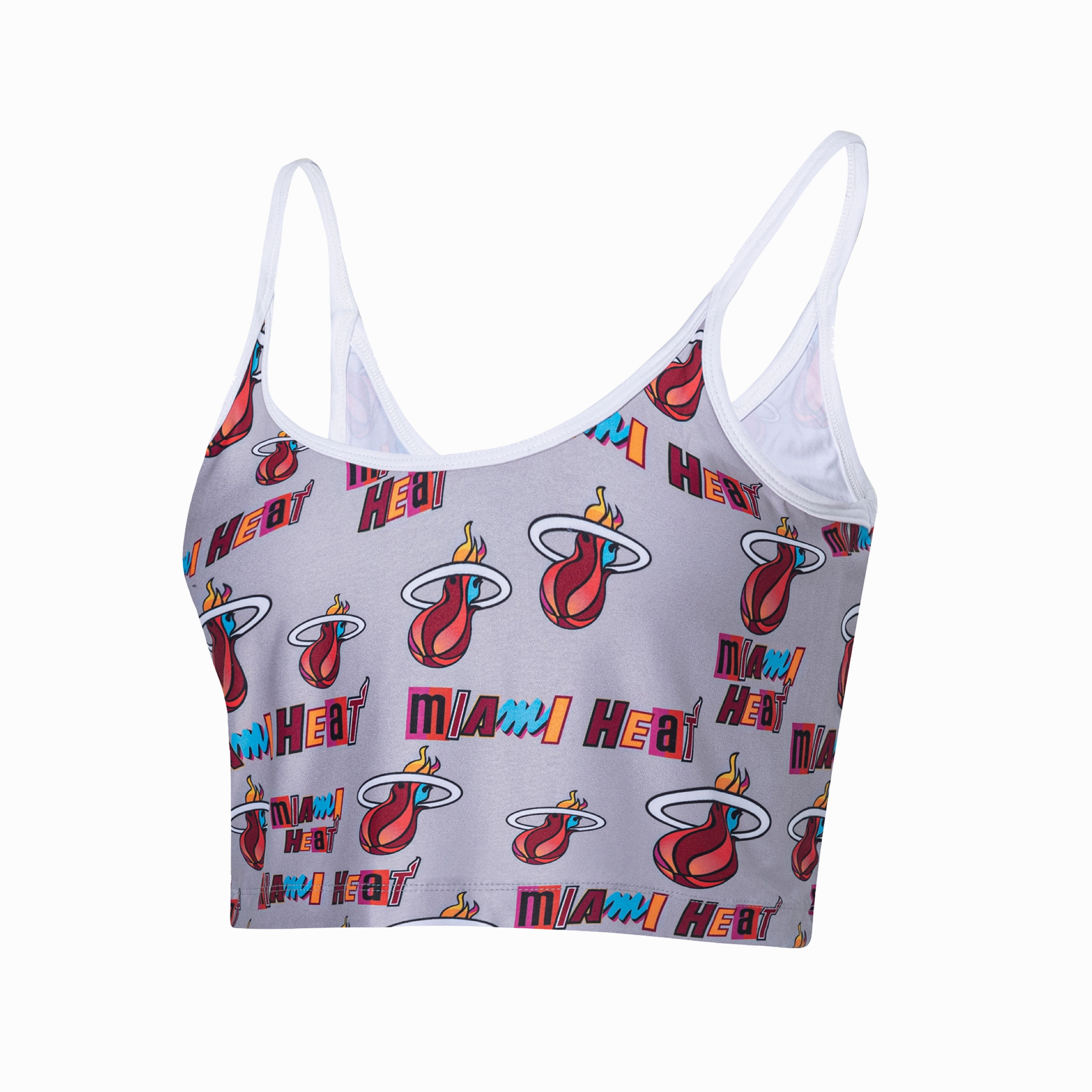 Concepts Sport Miami Mashup Vol. 2 Grey Women's Bralette