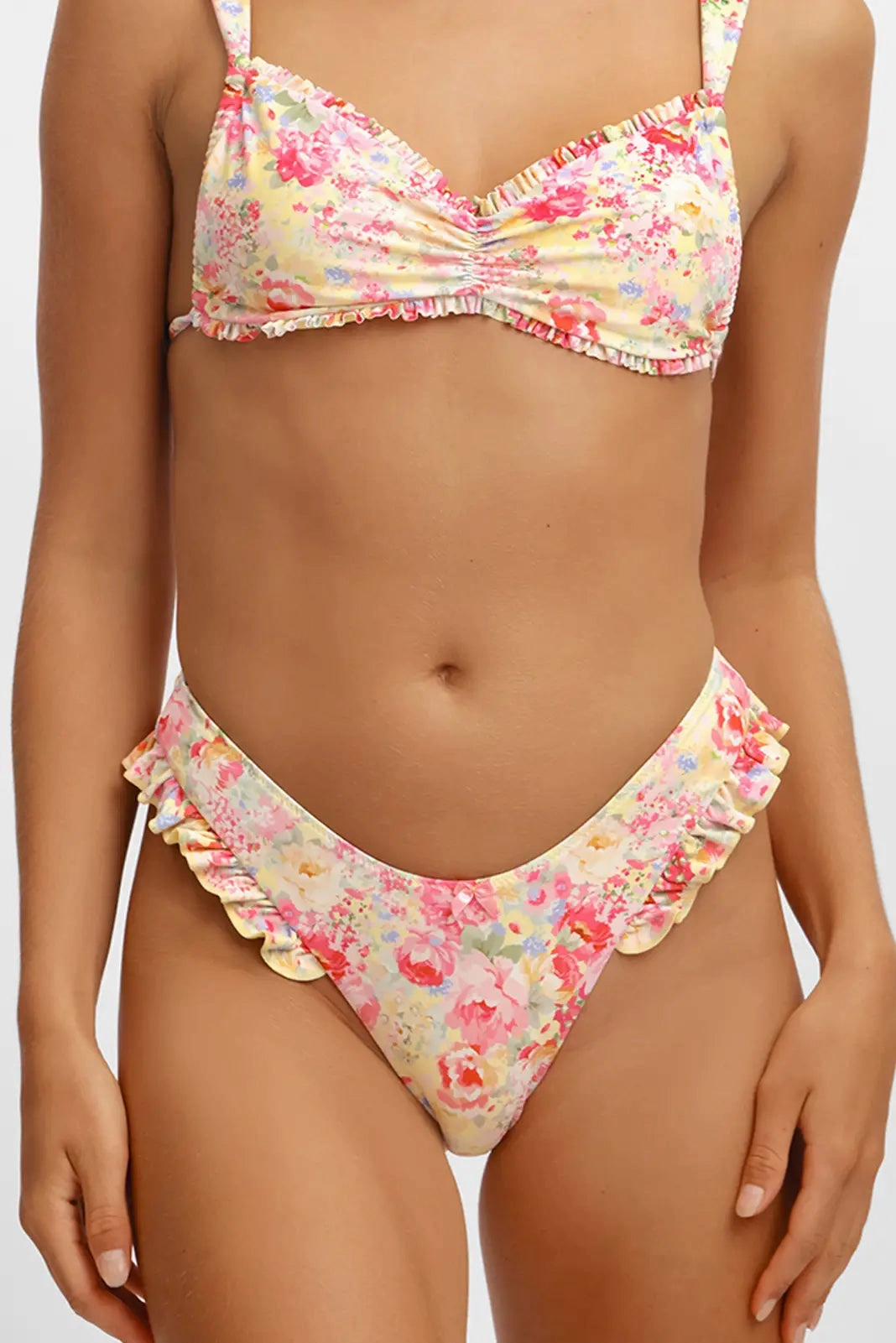 Daphne Scrunched Top / Flower House FINAL SALE