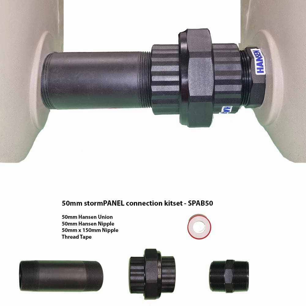 Devan SPAKC50 50mm Storm Panel Connection Kit for Water Tanks