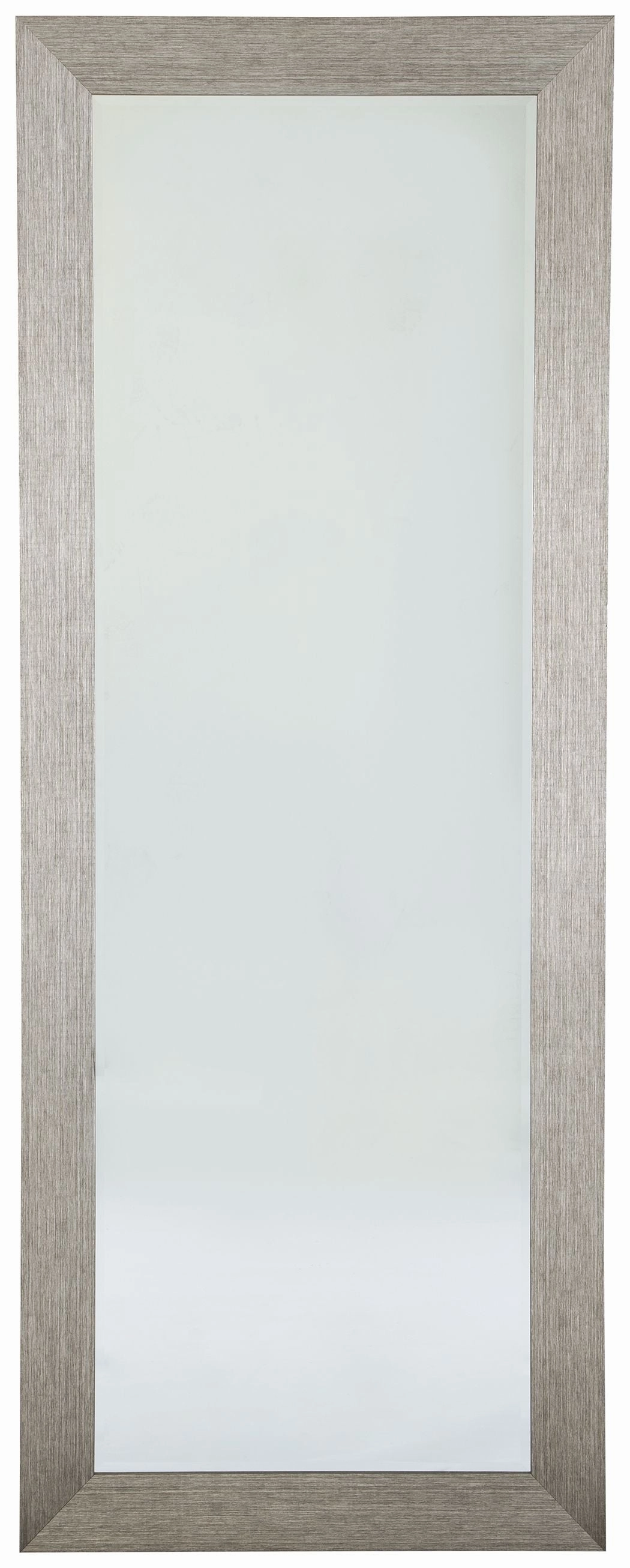 Duka Silver Finish Floor Mirror