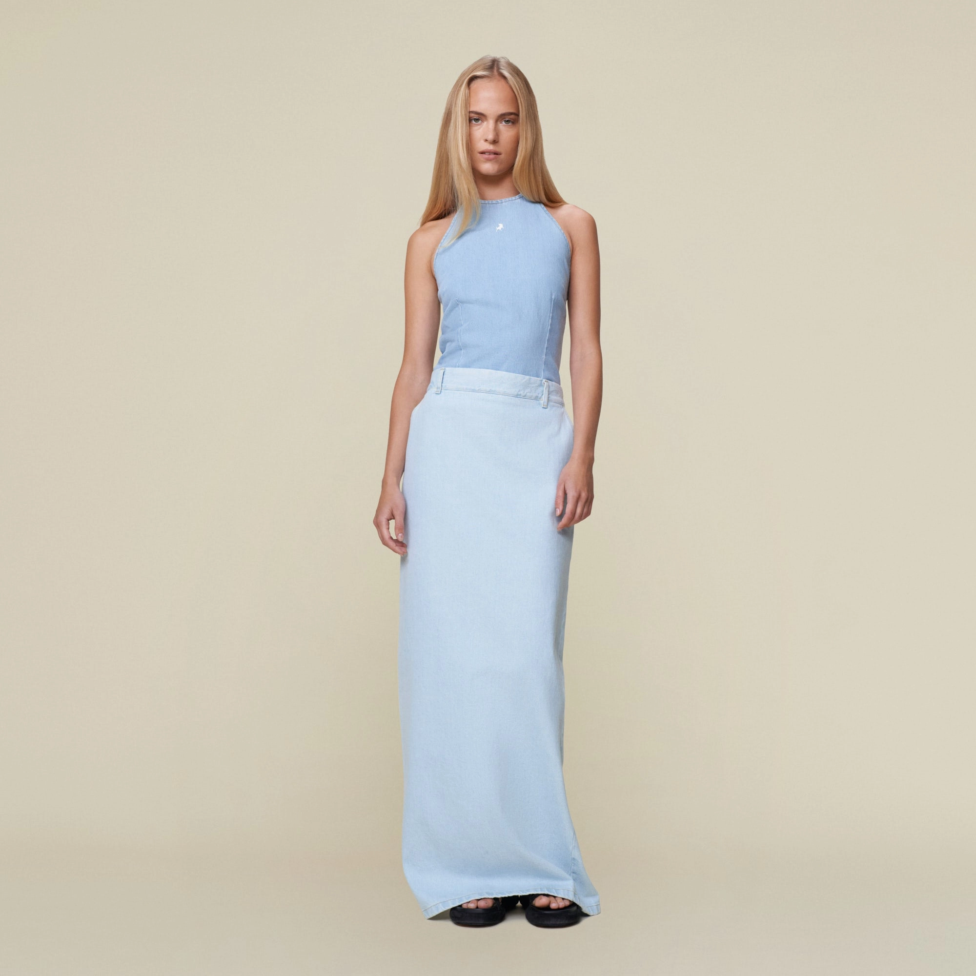 Emery Skirt Vignon Beach Sunrise - Long Skirt