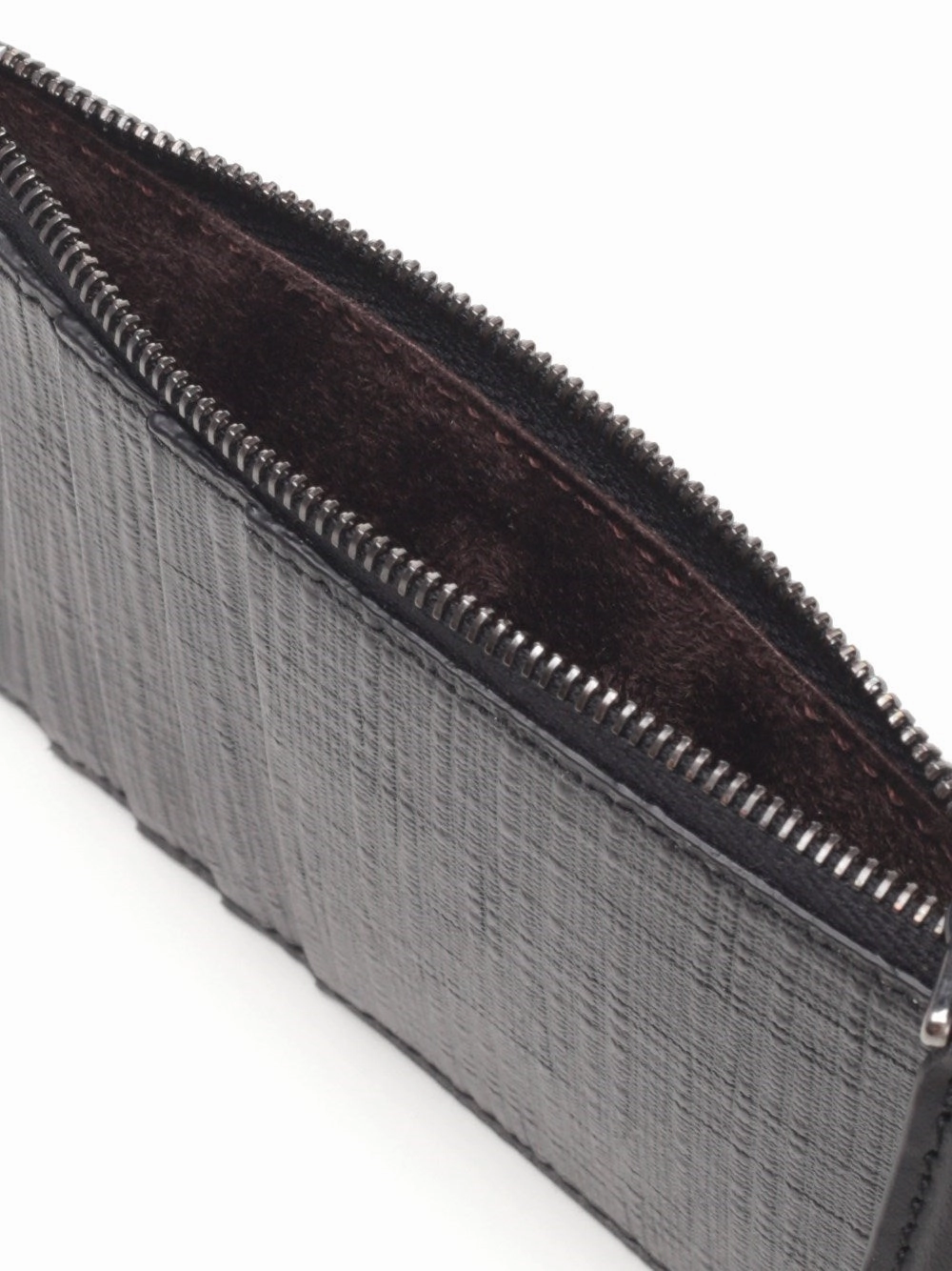 Ermenegildo Zegna Textured Zipped Cardholder