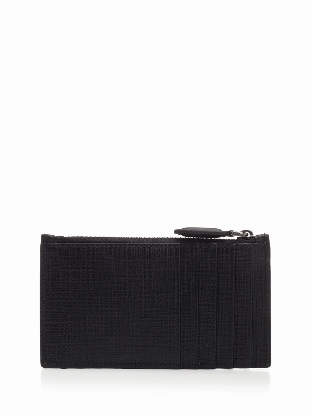 Ermenegildo Zegna Textured Zipped Cardholder