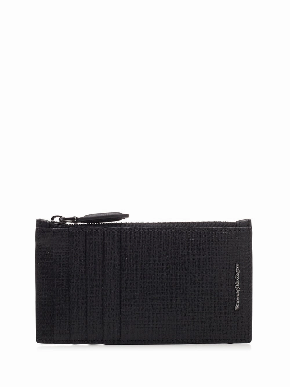 Ermenegildo Zegna Textured Zipped Cardholder