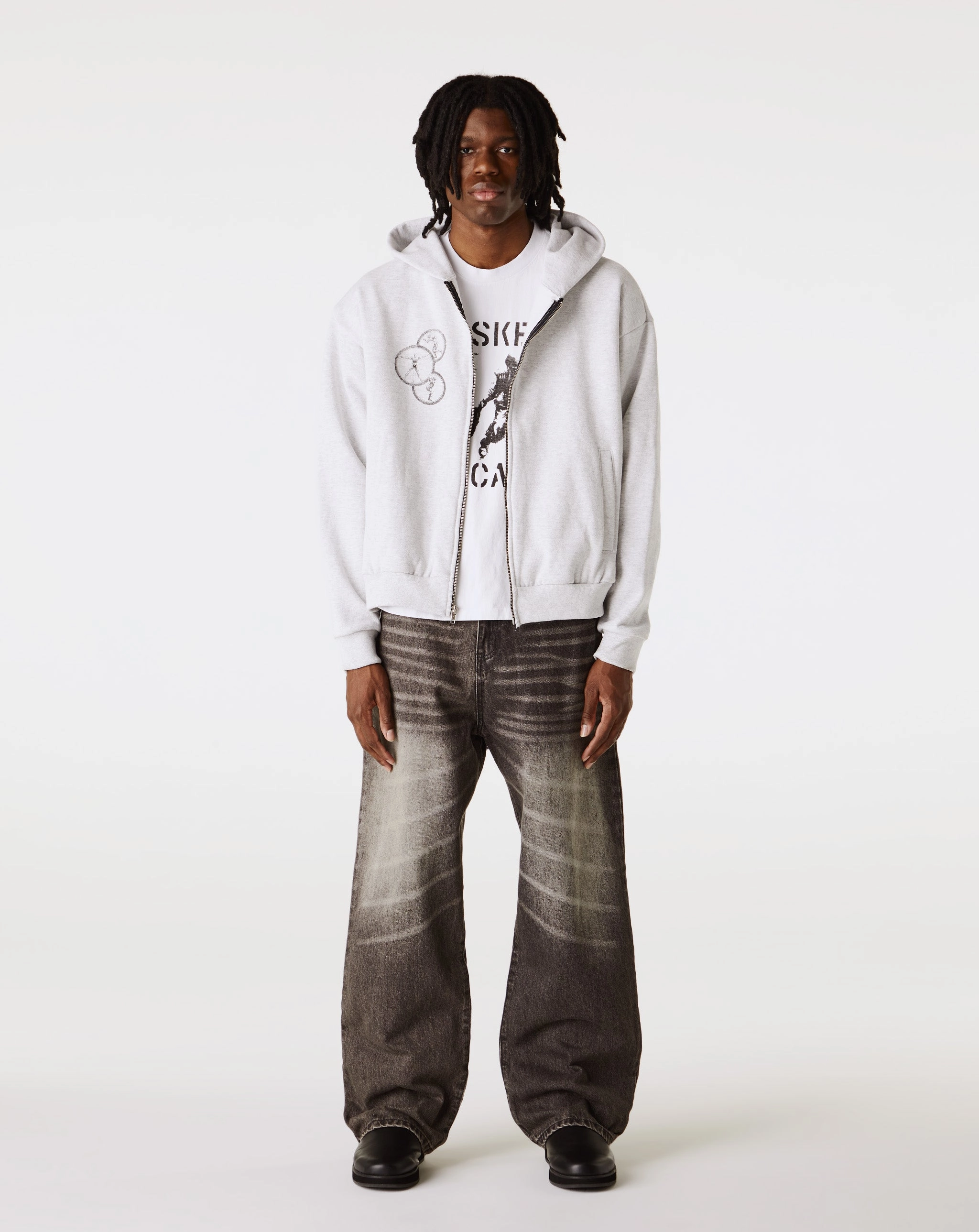 Expire Ash Grey Zip