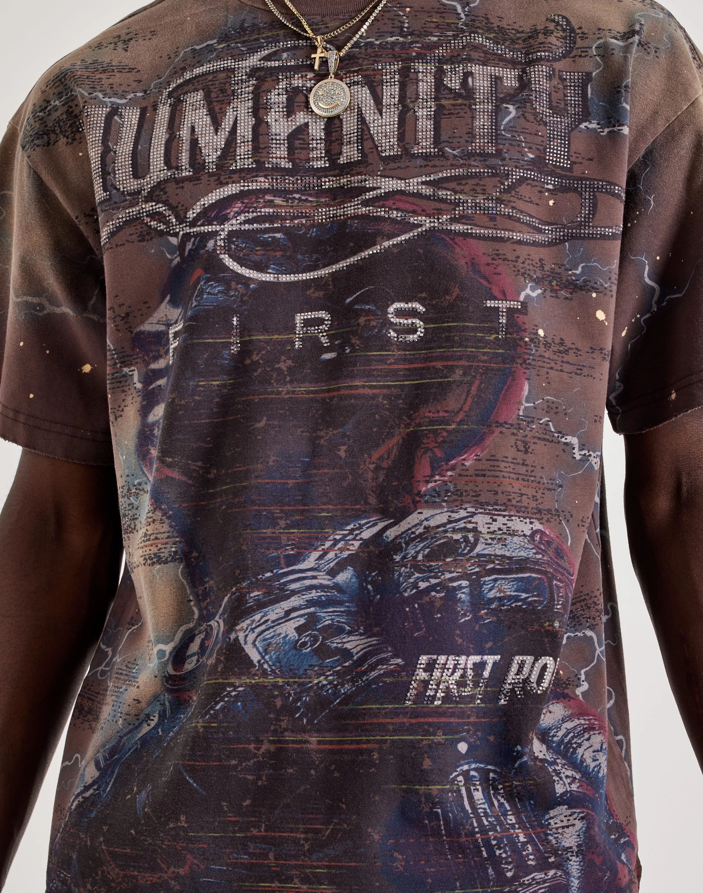 First Row Future Rhinestone Tee