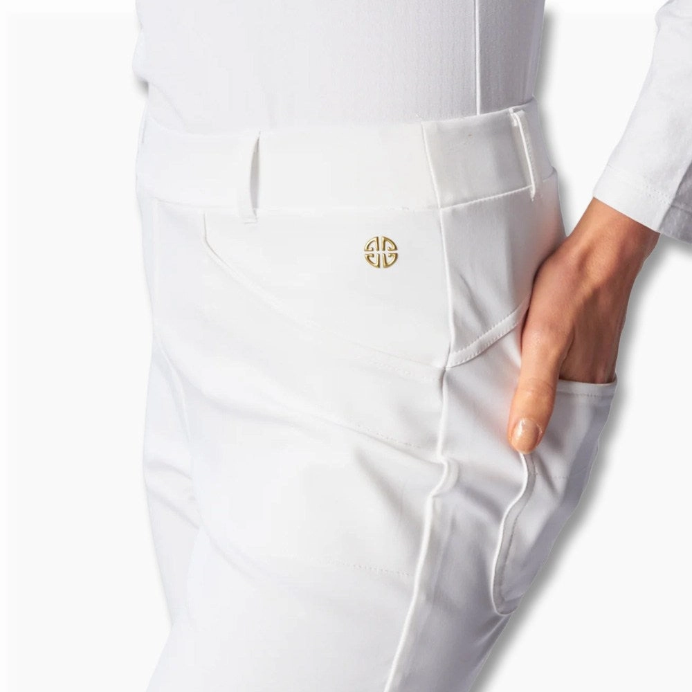 G Lifestyle Golf Pants White - SS25 Women