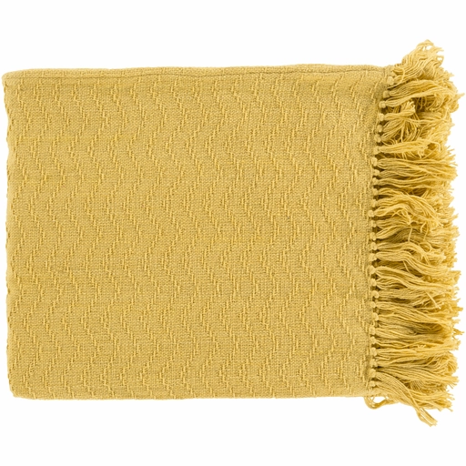 Gayley Woven Throw BRIGHT YELLOW