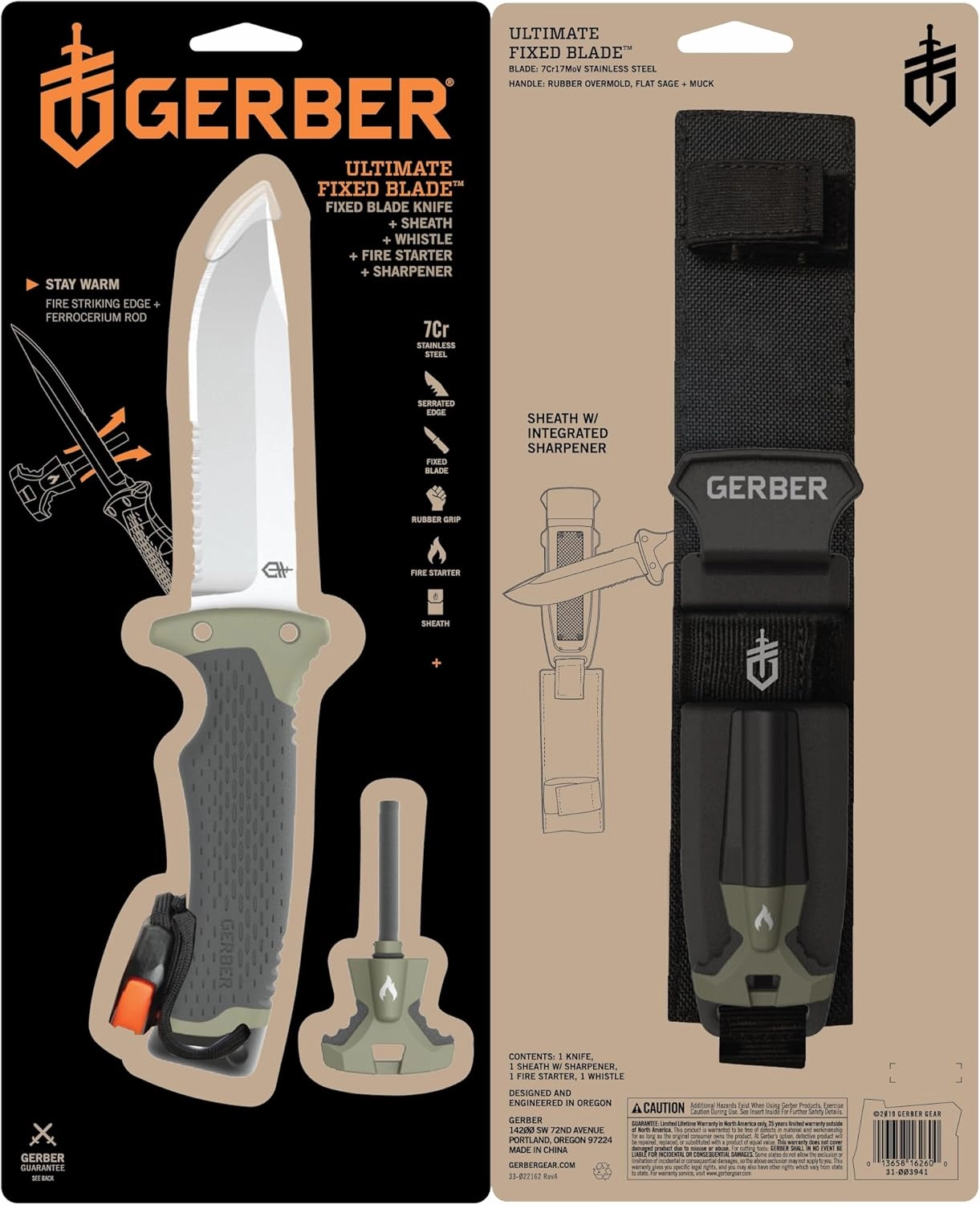 Gerber GER31-003942 - Ultimate Survival Knife