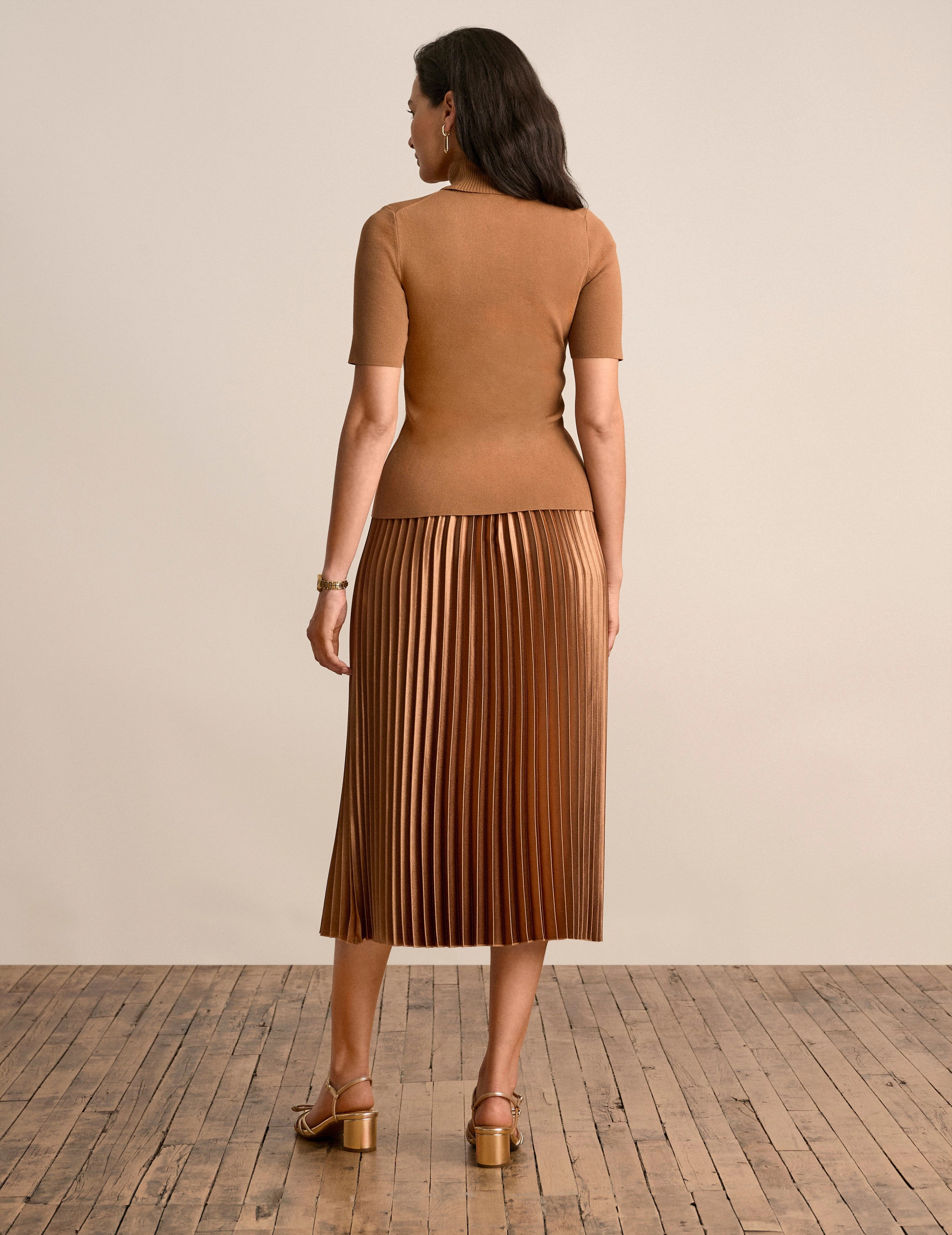 Half Sleeve Turtleneck - Sale