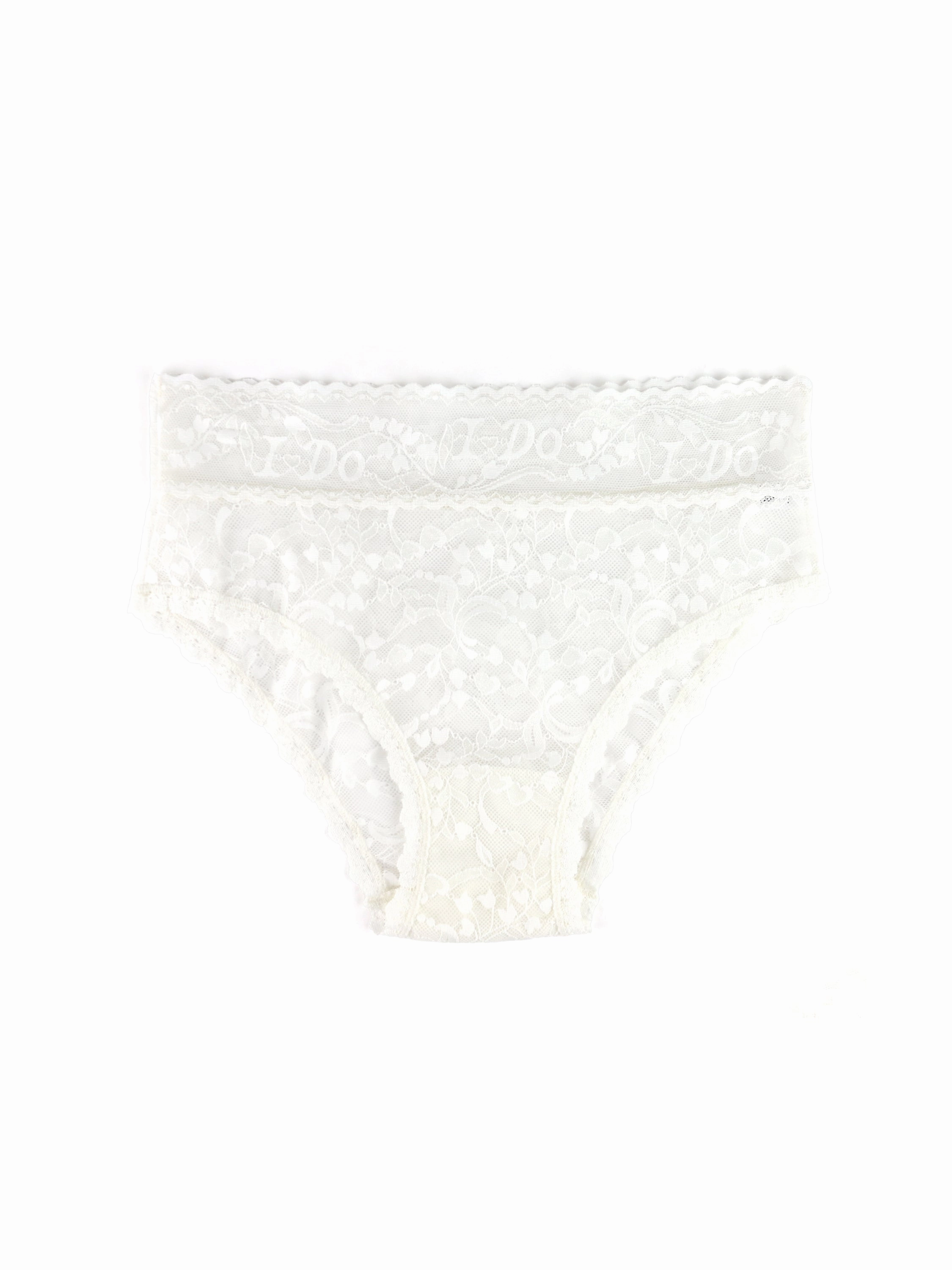 I Do Shimmer Cheeky Brief Light Ivory