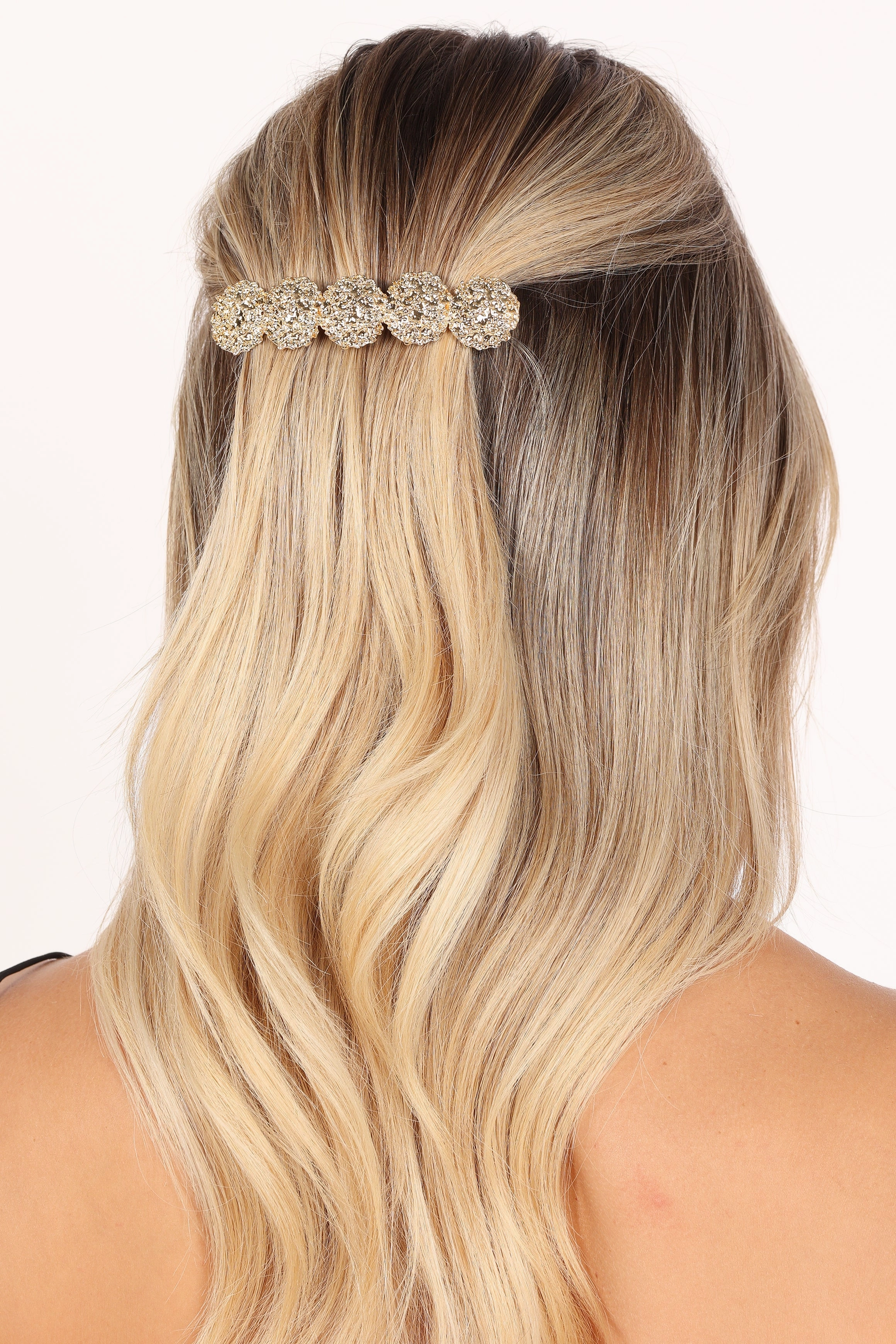Iris Hairclip - Gold