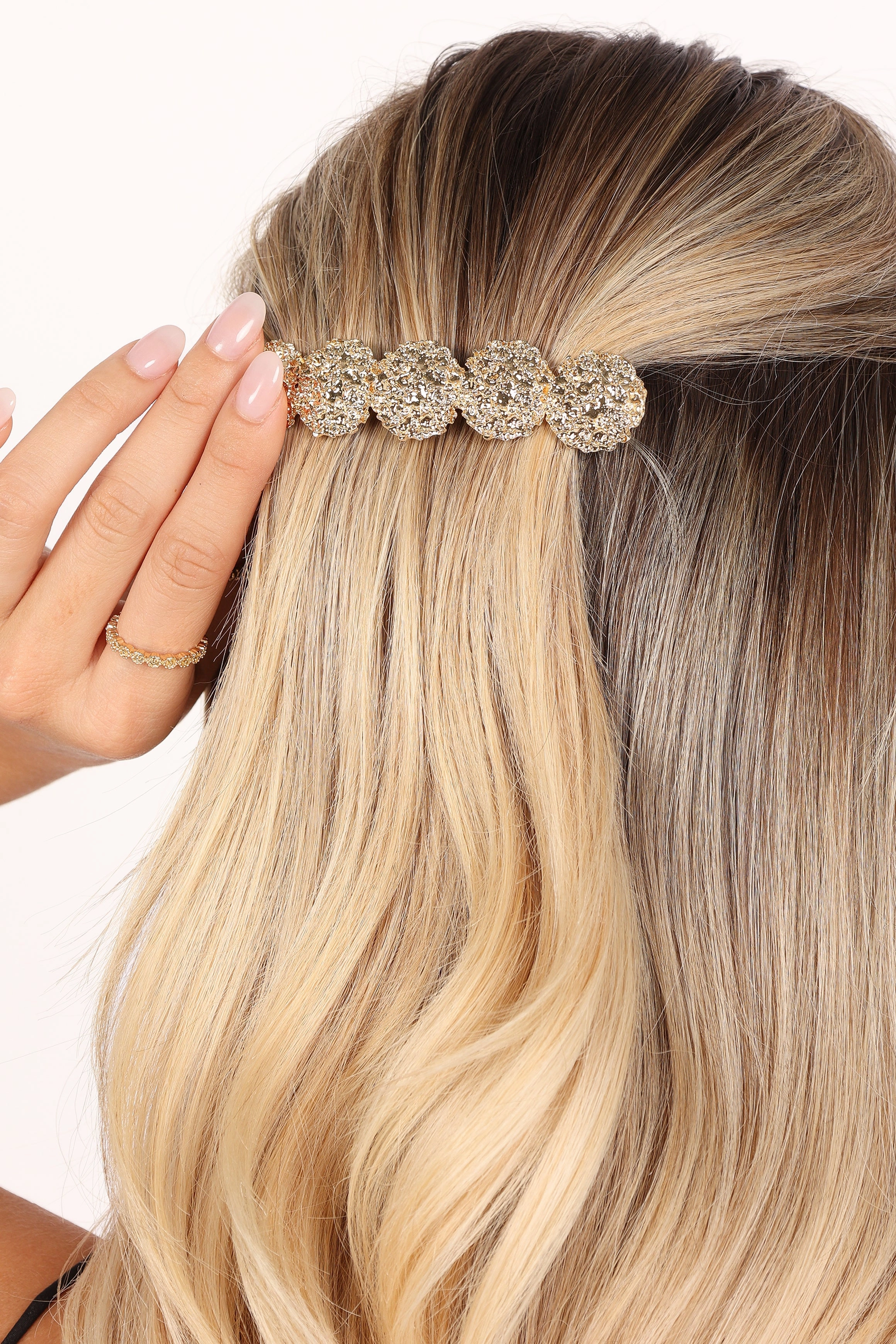 Iris Hairclip - Gold
