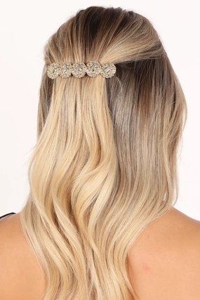 Iris Hairclip - Gold