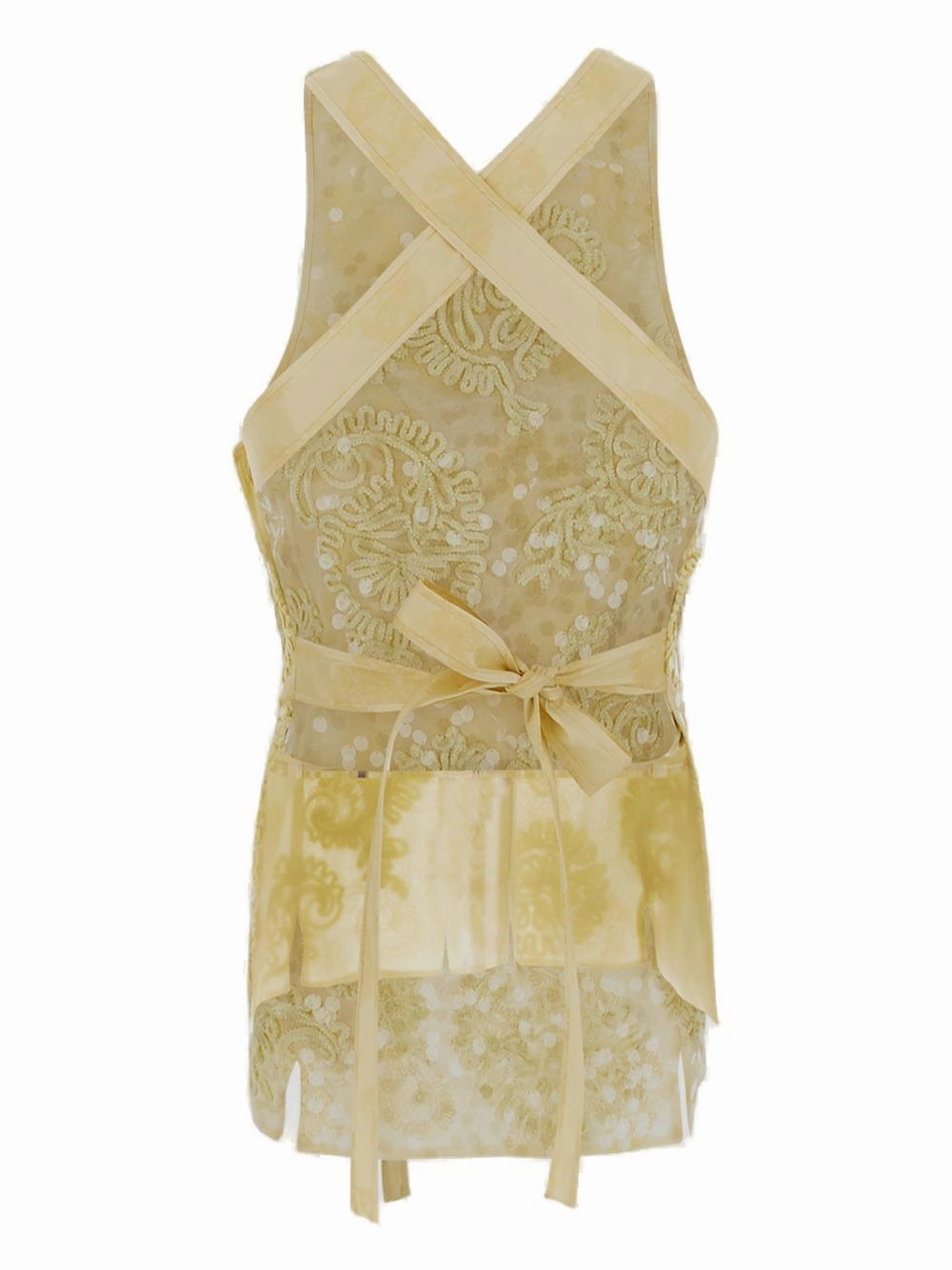 Jil Sander Sequin Embellished Sleeveless Top