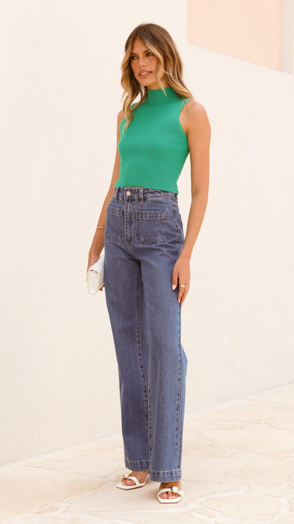 Kafele Top - Green