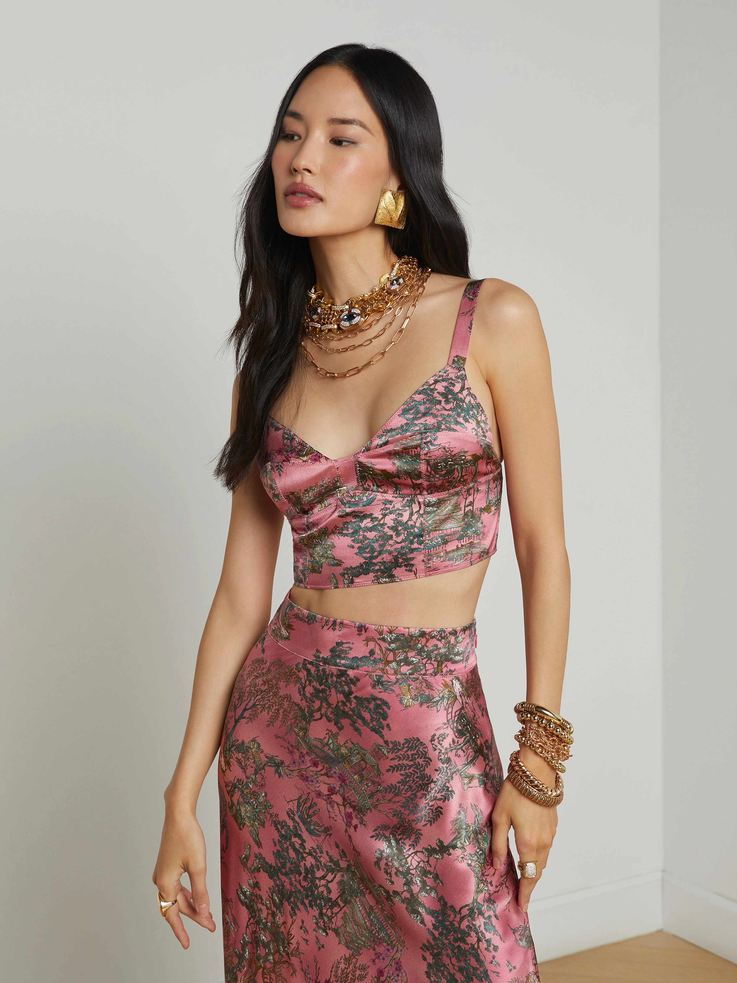 Kanata Silk Bralette Top