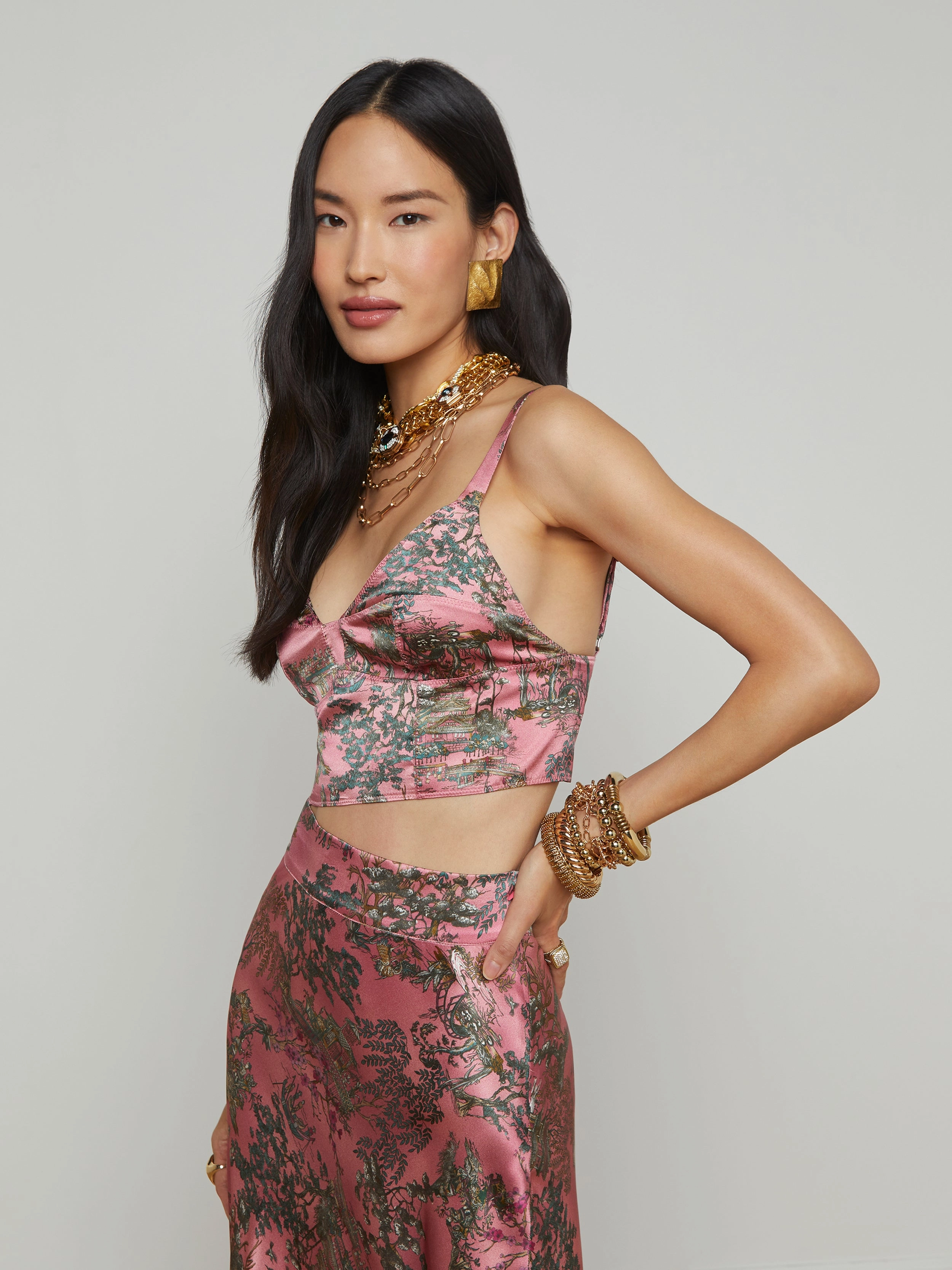 Kanata Silk Bralette Top