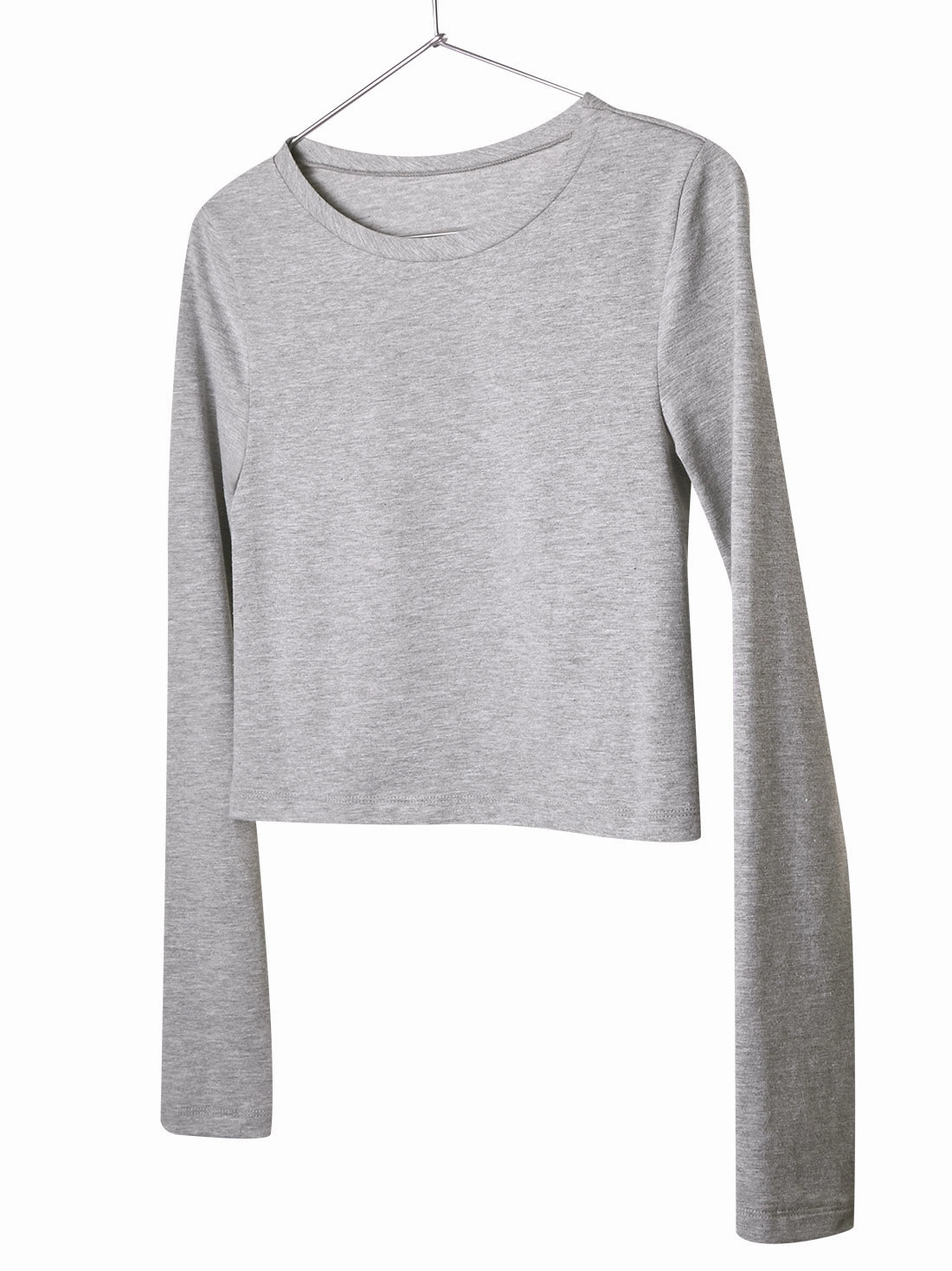 Long Sleeve Crop Top 40027