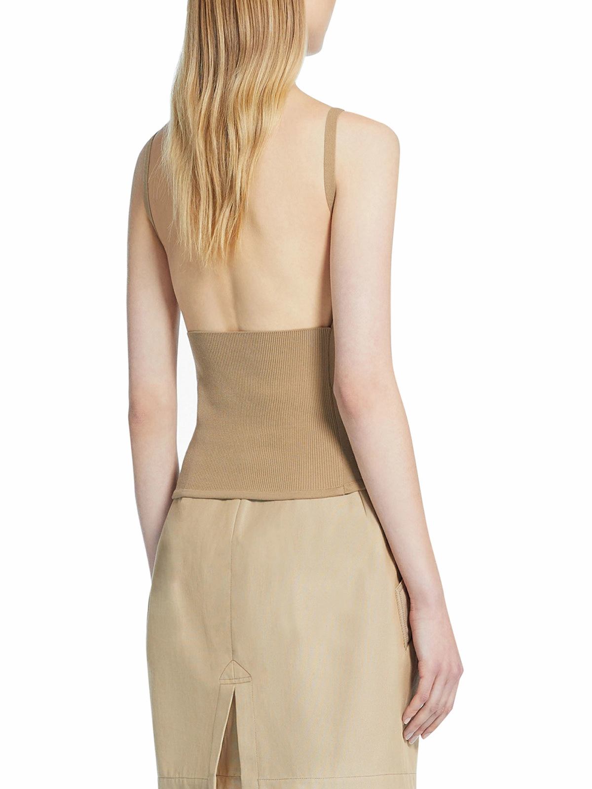 Max Mara Square Neck Basic Camisole
