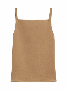 Max Mara Square Neck Basic Camisole