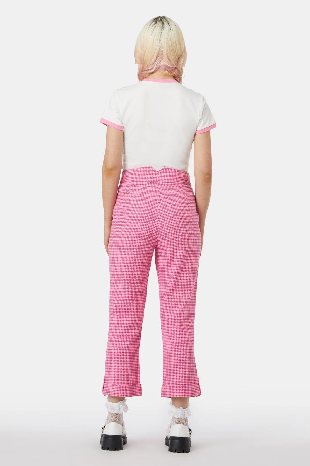 Maybelle Houndstooth Capris