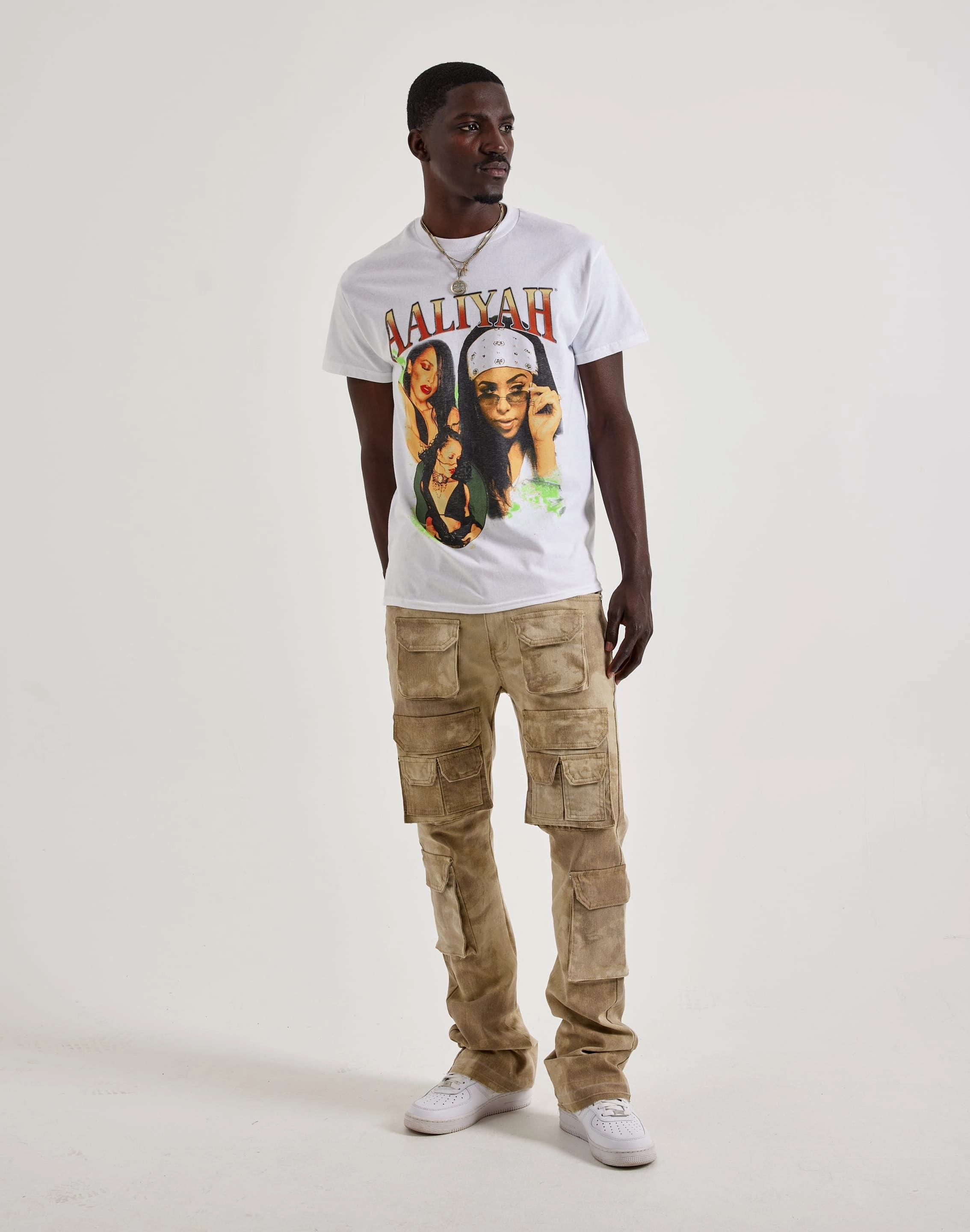 Merch Traffic Aaliyah Collage Tee