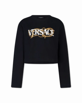 Metallic Logo Sweatshirt
