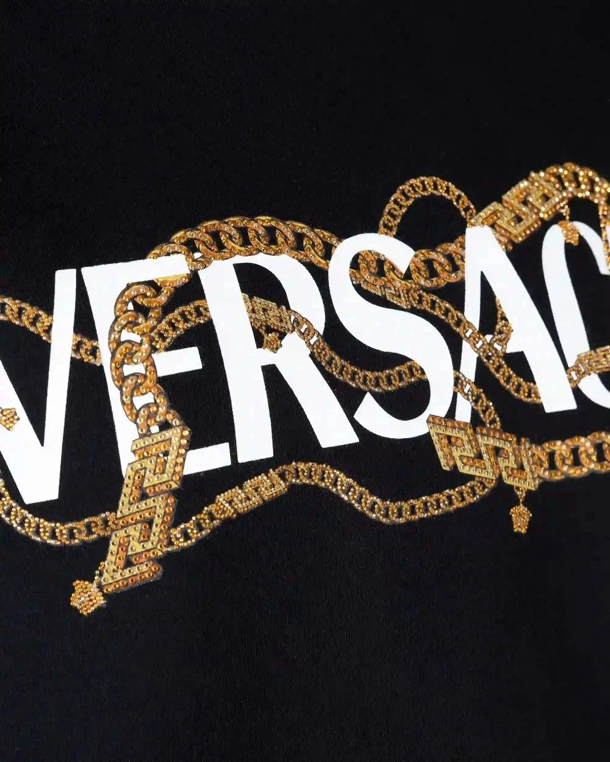 Metallic Logo Sweatshirt