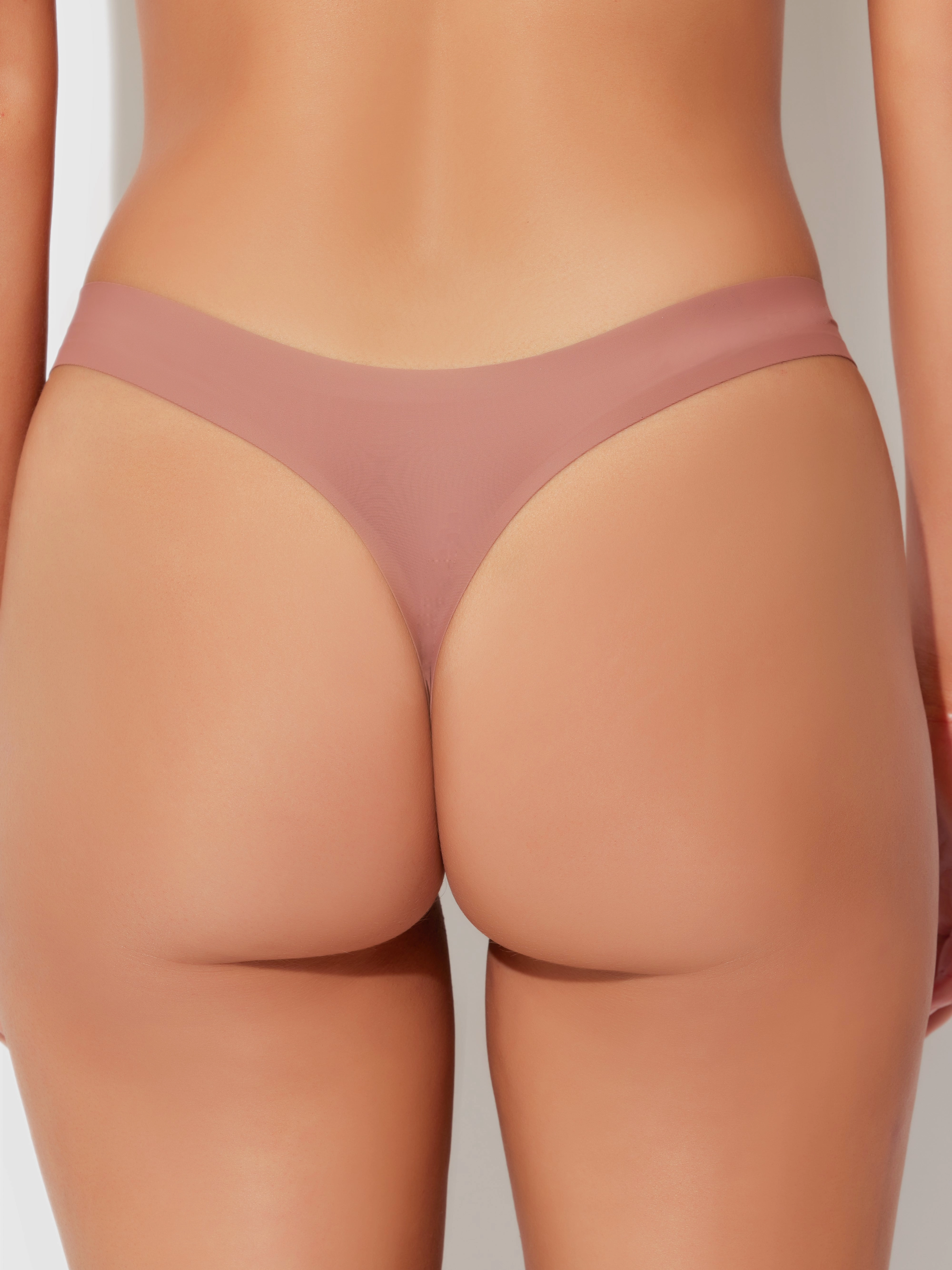 Natalia Micro Lace Up Front Thong