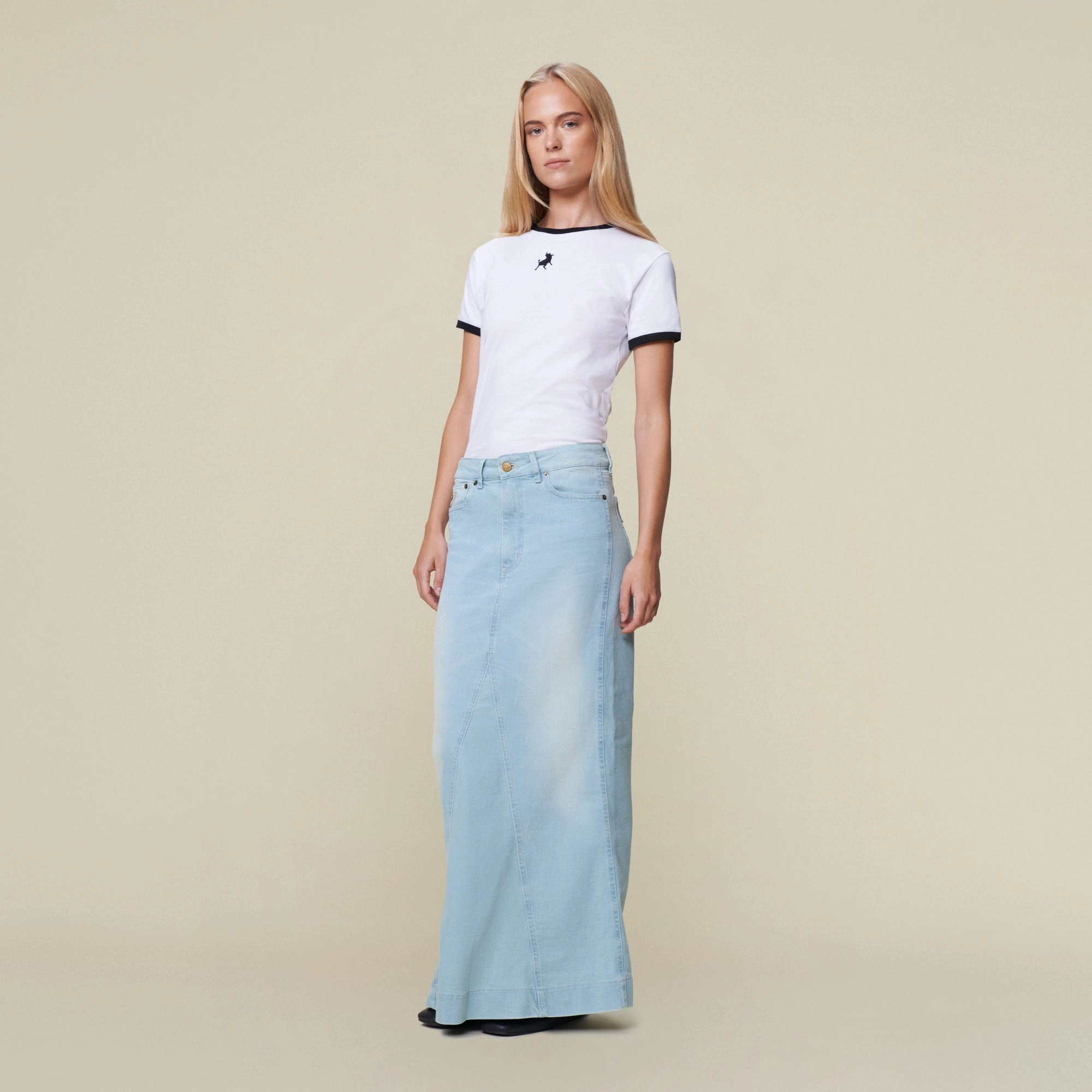 Onda Alton Bleach - Long Skirt