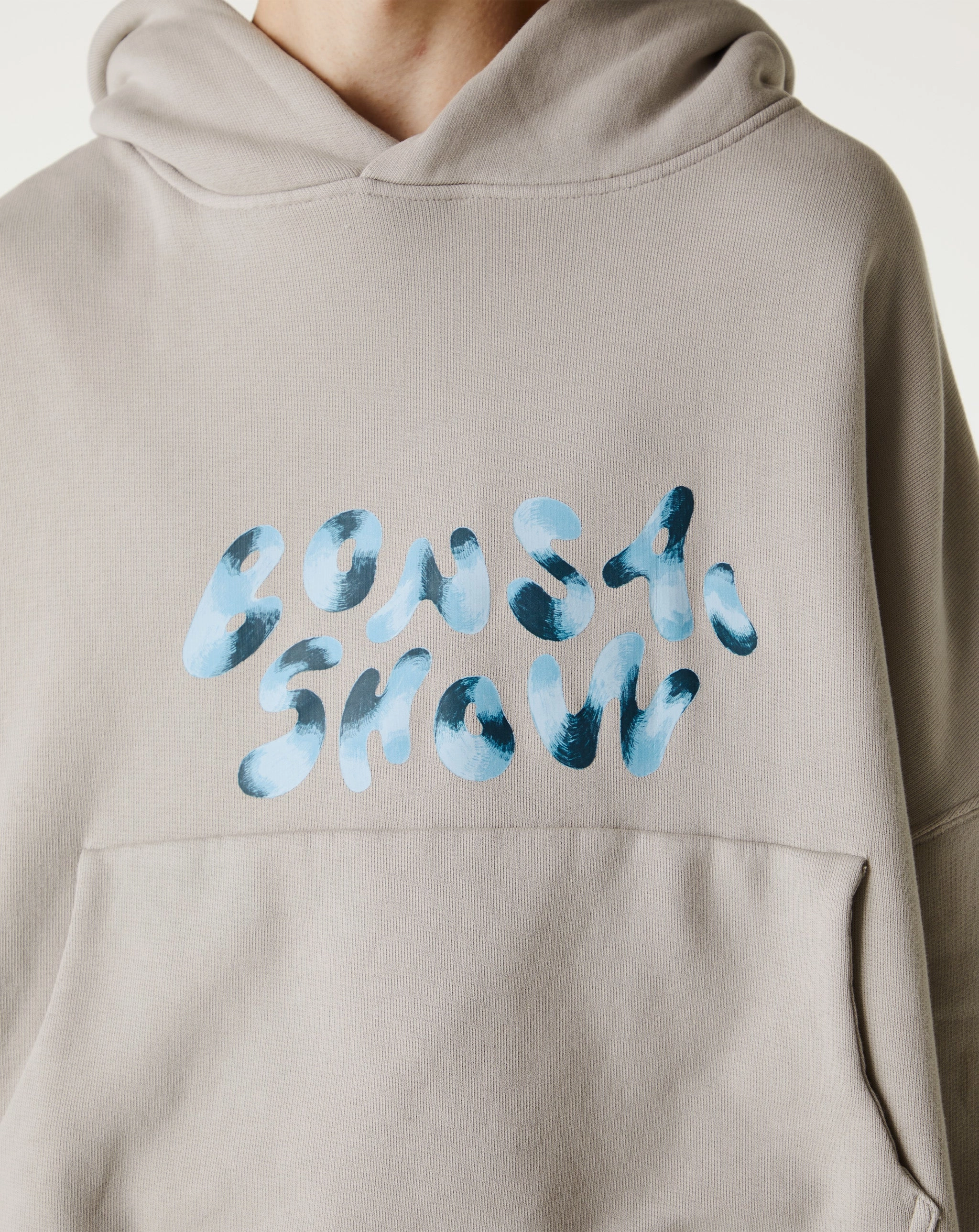 Oversized Fit Cropped Hoodie