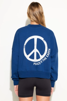 Peace Palisades Crew Sweatshirt