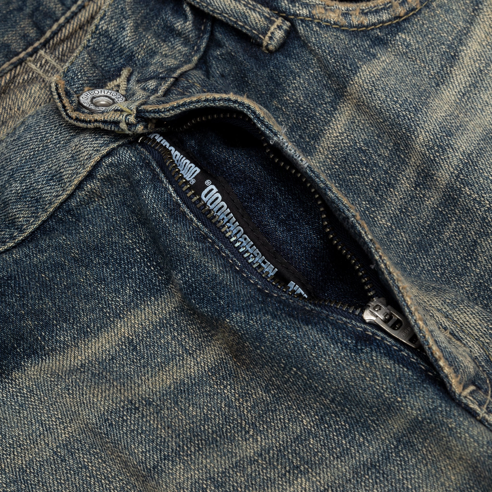 SAVAGE DENIM DP WIDE PANTS
