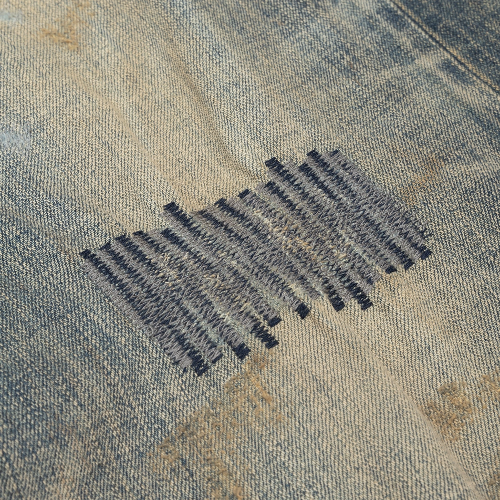 SAVAGE DENIM DP WIDE PANTS