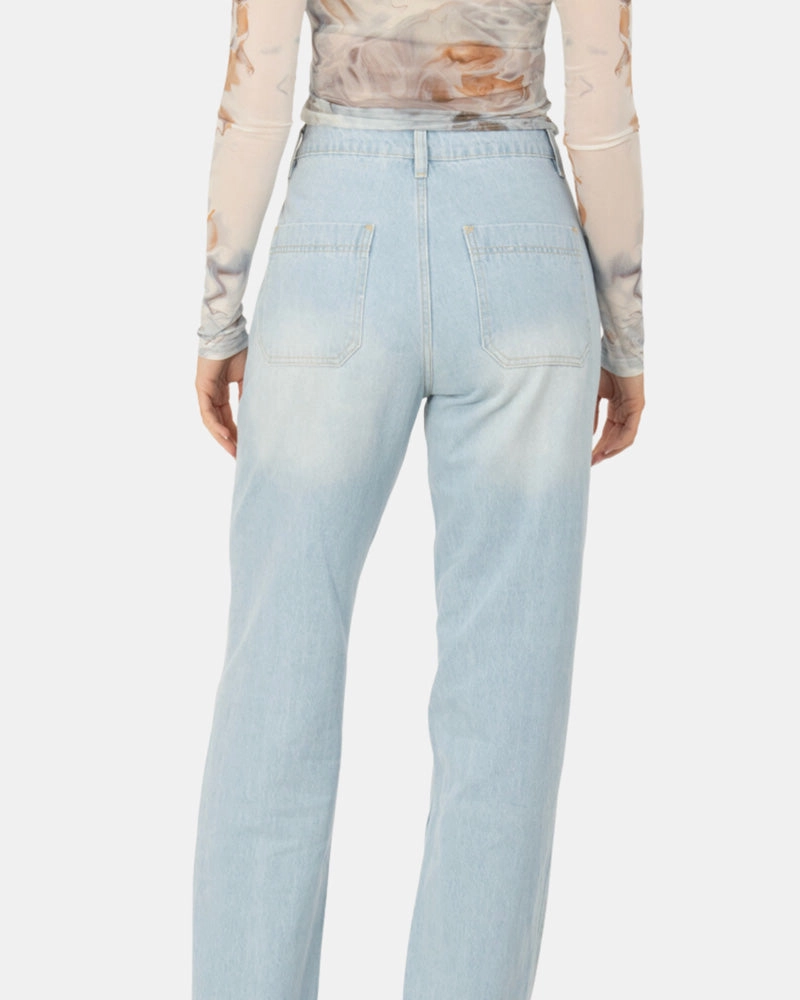 SSS REALISM OFF DUTY JEANS BARELY FADED