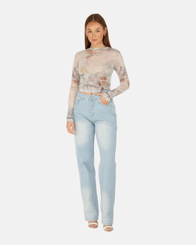 SSS REALISM OFF DUTY JEANS BARELY FADED