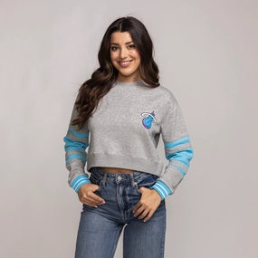 Stadium Essentials Miami HEAT Original Vice Women's Cropped Crewneck